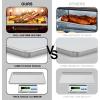 image24 Inch Baking Sheet Pans with Rack Set Natural Aluminum Cookie Sheet Extra Large Commercial Quality Baking Sheet Pan Set Warp Resistant Nonstick Thick Cookie Tray Pans for Baking Roasting24 Inch