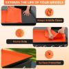 image36quot Silicone Griddle Mat for Blackstone Heavy Duty Food Grade Silicone Griddle Cover BBQ Shield Against Rust Grease ampamp Dirt AllSeason Protection28 Inch