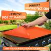 image36quot Silicone Griddle Mat for Blackstone Heavy Duty Food Grade Silicone Griddle Cover BBQ Shield Against Rust Grease ampamp Dirt AllSeason Protection28 Inch