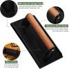 imageEWFEN Burger Press 7quot Round HeavyDuty Cast Iron Smash Bacon Press Meat Steak with Wood Handle for Griddle Sandwich Nonstick PanCast Iron Round  Rectangle