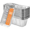 imageEWFEN 100 Pack Blackstone Griddle Accessories Grease Catcher Cup Liners Aluminum Foil Drip Pan Disposable for 17quot 22quot 28quot 36quot Blackstone Griddle Drip Tray Holder Grill Rear Grease Cup Liners