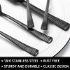 image49Piece Silverware Set with Organizer Heavy Duty Stainless Steel Flatware for 8 Cutlery Utensil Sets with Steak Knives Rustproof Mirror Polished Dishwasher SafeRoman Column