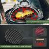 imageGriddle Accessories for Blackstone Commercial Grade 12 Inch Heavy Duty Round Melting Dome with 7quot Round Cast Iron Grill Burger Bacon Press Perfect for Blackstone Camp Chef Flat Top Griddle GrillMelting Dome  Round Press
