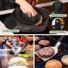 image:image237pcs Griddle Accessories Kit for Blackstone Perfect Flat Top Grilling Accessories Grill Spatula Set with Enlarged Spatulas Basting Cover Burger Press Patty Maker Scraper for Outdoor Barbecue
