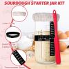 image:imageEWFEN Sourdough Starter Kit with Round amp Oval Banneton Complete Sourdough Bread Baking Supplies Bread Proofing Basket with Starter Jar Bread Making Tools Kit for Beginners amp Bakers25Piece Kit
