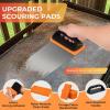 image:imageGriddle Cleaning Kit for Blackstone Flat Top Grill Accessories Cleaner Tool Set Grill Stone Griddle Scraper Scouring Pad and Handles Multifunctional Griddle Accessories Easy to Remove Stain