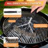 image:imageGriddle Cleaning Kit for Blackstone Flat Top Grill Accessories Cleaner Tool Set Grill Stone Griddle Scraper Scouring Pad and Handles Multifunctional Griddle Accessories Easy to Remove Stain